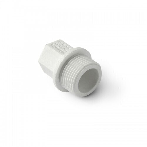PRO AQUA Заглушка резьбовая 1/2" Белая PA15508P