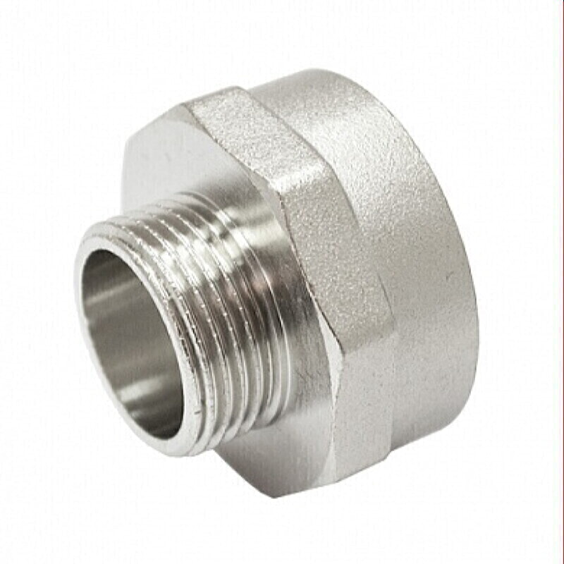 STI Переходник ВН-НР 1/2" х 3/8" никелированный