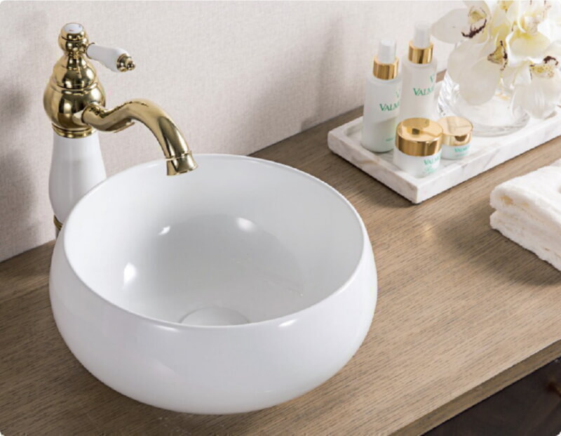 BelBagno Раковина накладная керамическая круглая BB1114