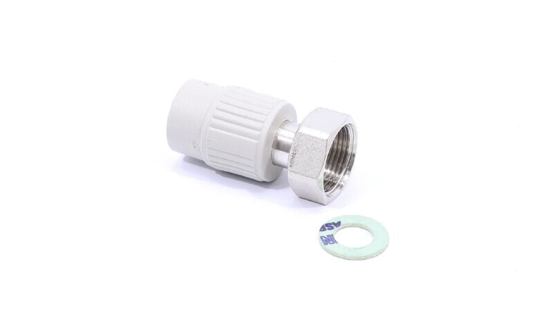 EKOPLASTIK Муфта с мет.вставкой и накидной гайкой 32х1 1/4" SZM 03240XX