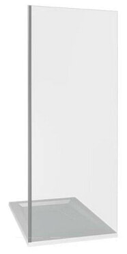 GoodDoor Душевое ограждение боковое Galaxy SP-90-C-CH  (900*1950*6) (СТЕКЛО И ПРОФИЛЬ ) БЕЗ КРЕПЛЕНИЙ 