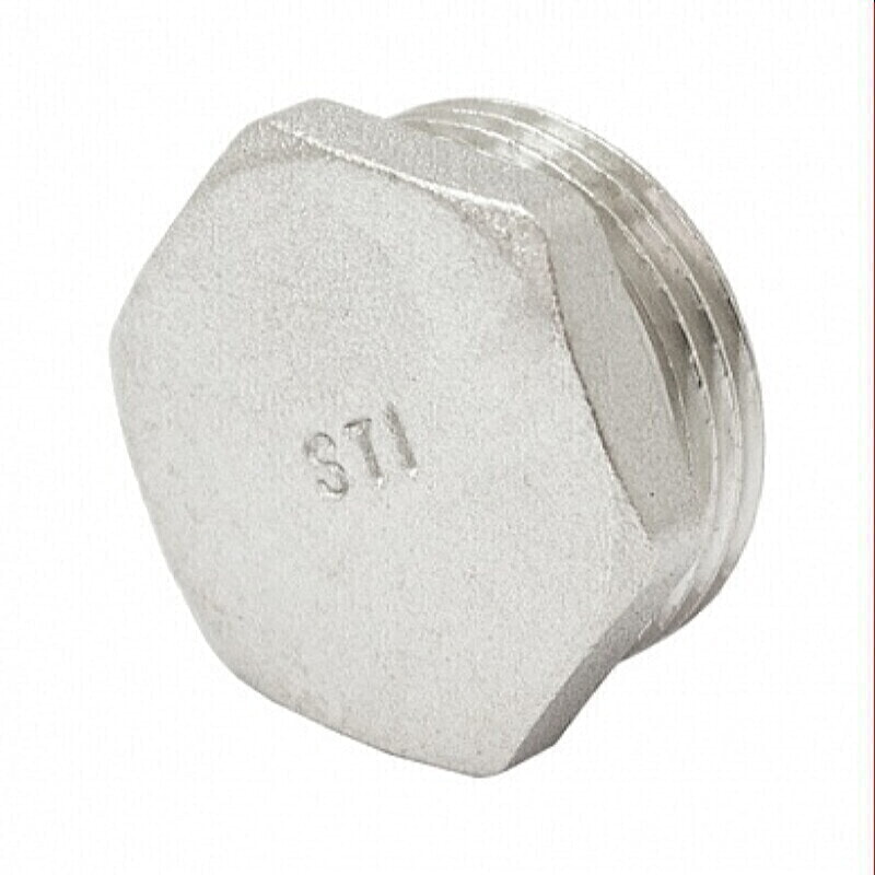 STI Пробка 3/4" НР никелированная