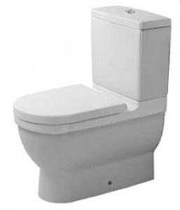 DURAVIT Starck 3 унитаз напольный 0128090000St3 U+бачок, двойной слив, 0920100005(арм. GEBERIT)+ сиденье для унитаза с микролифтом 0063890000