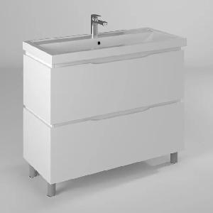 Briz Тумба напольная Briz Милана 100 см с раковиной Kirovit Фостер 100 см